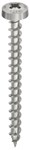 HECO TOPIX-plus schroeven - rondkop RVS A2 - 4x35 mm - PZ2 - voldraad - 200 st