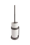 Dauby toiletborstel houder - Pure Plus - ruw metaal - whitepot