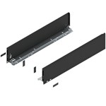 blum LEGRABOX zijkant L+R  K-hoogte, 600mm Kleur: carbon zwart