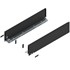 blum LEGRABOX zijkant L+R  K-hoogte, 600mm Kleur: carbon zwart
