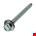 Hoenderdaal gevel/montageschroef - VZ - 6K - SW-10 - 6.5x32mm