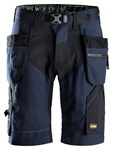 Snickers Workwear korte werkbroek - 6904  - donkerblauw - maat 44