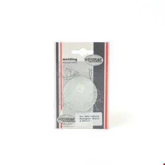 Weldkar spatglazen blank - diameter 50 mm rond (4x) - 250133242
