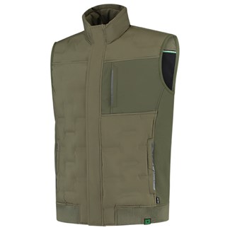 Tricorp puffer bodywarmer rewear - army - maat L