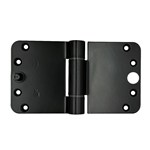 BSW Portus extra sterk veiligheidsscharnier VV 090-7/100 x 152 mm - 180 kg - mat zwart BV