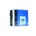 Bouwhekkleed blauw - 1.76 x 3.41 meter
