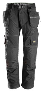 Snickers Workwear werkbroek - met holsterzakken - FlexiWork - 6902 - zwart - maat 146