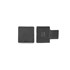 Dauby meubelknop - Pure PQ-25 - verouderd ijzer zwart - 25 mm