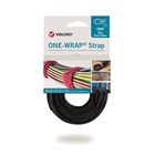 Velcro kabelbinder - One-wrap strap - klittenband - 25 st