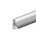 Ellen inbouw tochtprofiel - AIB 4G - 2400 mm - aluminium