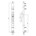 Intersteel deurespagnolet - SKG** afsluitbaar - links - 2200 mm - met uitwisselbare cilinder - RAL 9010 wit