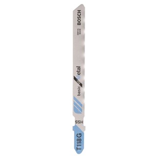 Bosch decoupeerzaagbladen [5x] - T118G - metaal - 2608631012