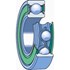 SKF Groefkogellager rvs w 6306-2rs1