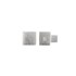 Dauby meubelknop - Pure PQ-25 - mat wit brons - 25 mm