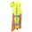 Tricorp parka verkeersregelaar - Safety - 403001 - fluor oranje/geel - maat XS