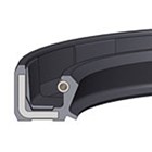 Oliekeerring - din 3760 - as 16 x 28 x 7 -stoflip