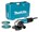 Makita haakse slijper 230V - 9558HNRGK2 - 840W - ∅125mm - met vastzetschakelaar en accessoireset - in koffer