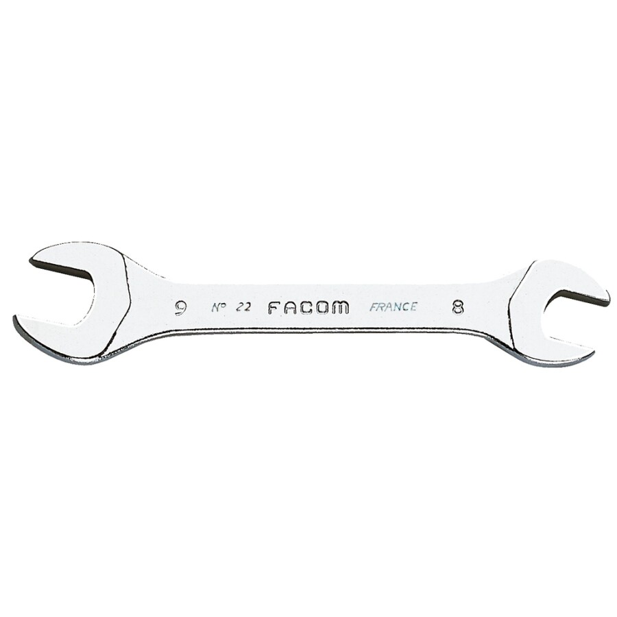 Facom 22.10X11 micromechanische steeksleutel met 15° gebogen kop - 10x11mm