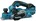 Makita KP001GZ 40 V Max schaafmachine 82 mm excl. accu en lader