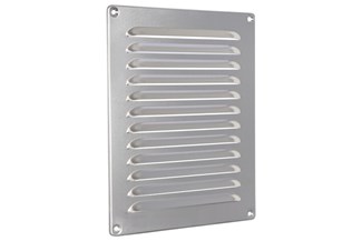 Nedco schoepenrooster alu. 195 x 245 mm