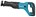 Makita accu reciprozaag - DJR186ZK - 18V - excl. accu en lader - in koffer