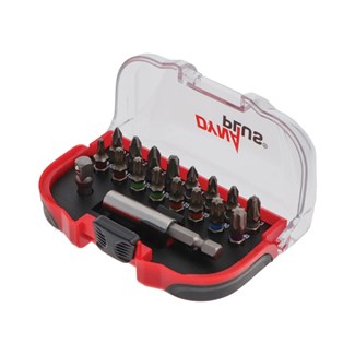 Dynaplus 8938.00 bitset [17x] - met magnetische bithouder - in kunststof casette