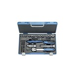 GEDORE doppenset - D 30 KMU-20 - 3/8 inch - 8-19 mm - 40-delig