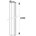 AXA deurbeveiligingsstrip M3-EX 0-4 - SKG* - buitendraaiend terugligging 0-4 mm - 2350 mm - wit