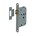 Nemef loopslot - doornmaat 50 mm - 1255/5 blis - messing 