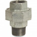 3-delige koppeling - Fig.341 - Staal verzinkt - buiten/binnen - 1/2"