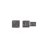 Dauby meubelknop - Pure PQ-20 - ruw metaal - 20 mm