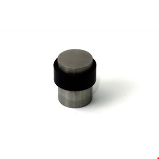 DX deurstopper - vloermontage - 29x40 mm - RVS
