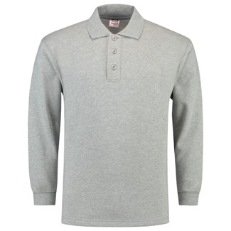 Tricorp polosweater - Casual - 301004 - grijs melange - maat L