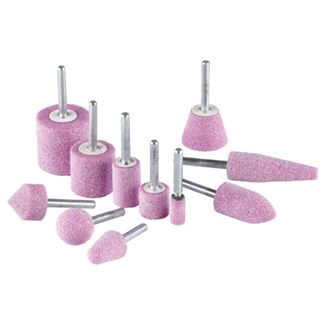 Flexovit keramische slijpstenen - op stift - vorm W - cilindrisch