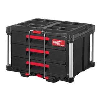Milwaukee PACKOUT gereedschapskoffer met 3 lades 4932472130