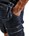 Blåkläder X1900 short denim stretch blauw/zwart maat 46