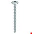 HECO TOPIX-plus tellerkopschroeven - verzinkt - 6x140/72 mm - T30 - deeldraad - 100 st