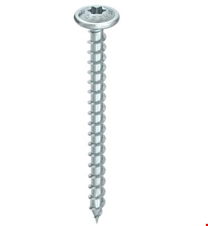 HECO TOPIX-plus tellerkopschroeven - verzinkt - 8x200/100 mm - T40 - deeldraad - 50 st