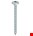 HECO TOPIX-plus tellerkopschroeven - verzinkt - 8x200/100 mm - T40 - deeldraad - 50 st