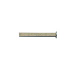 Hoppe kaststift - 8x80mm - met plaatje