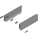 Blum MERIVOBOX zijkant M-hoogte, R+L, 300mm Kleur: indium grijs
