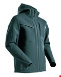 MASCOT Customized Softshell jas capuchon - 22086-662 - bosgroen - maat XS