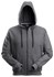 Snickers Workwear schilders zip hoodie - 2801 - staalgrijs - maat M