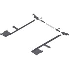 blum MOVENTO  stabiliseringsset, NL tot 400 mm Kleur: R7037 donkergrijs