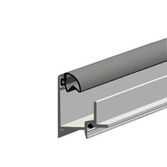 Ellen aanslagprofiel - AV-15-10 - 5000mm - geanodiseerd aluminium