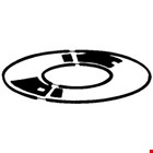 Passchijf shim blank Din 988