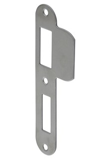 Nemef sluitplaten P1266/17 RVS - rechthoekig en afgerond