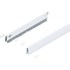 Blum MERIVOBOX zijkant N-hoogte, R+L, 500mm Kleur: zijdewit