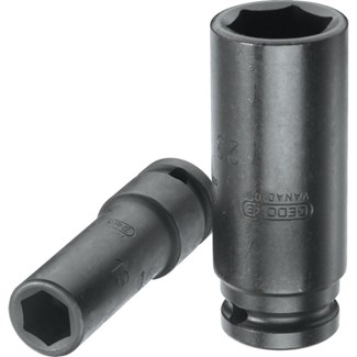 GEDORE slagmoerdopsleutel - K 19 L - 1/2" - lang - 10 mm
