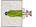 fischer gasbetonplug (20x) - GB 8 Green - 8x50mm - 524870